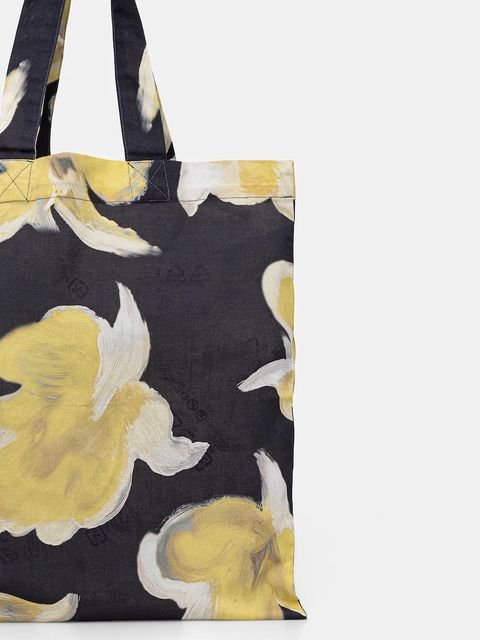 Stine Goya torebka bawełniana kolor żółty SG-PS26-A016-2285