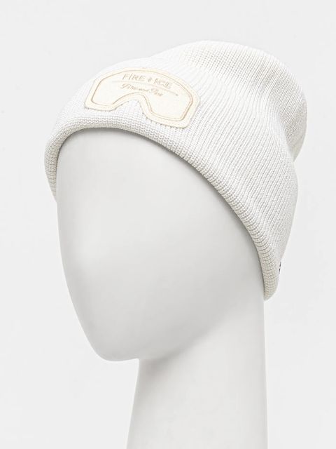 BOGNER Fire+Ice czapka z dodatkiem wełny ZAIDA kolor beżowy 94686125