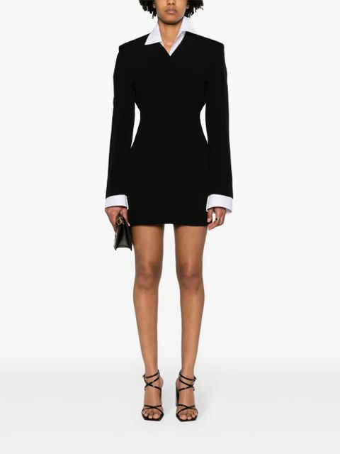 Jacquemus La Robe Cubo blazer minidress - Black - zdjęcie produktu nr 2