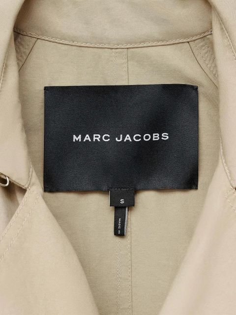 Marc Jacobs beltd cotton trench coat - Neutrals