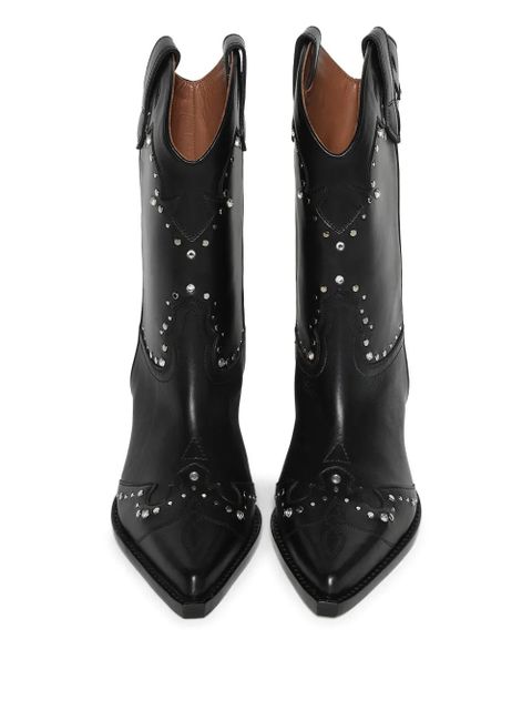 Paris Texas 60mm Janice boots - Black
