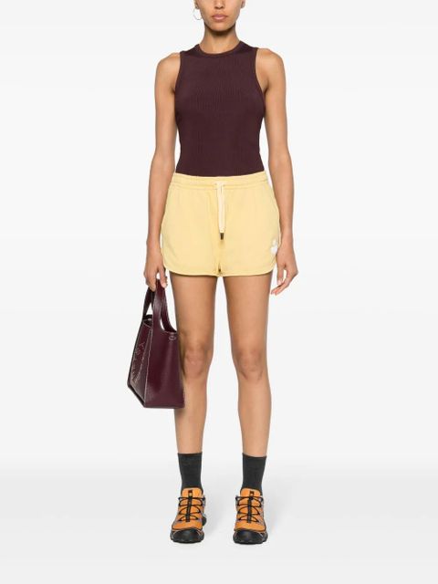 MARANT ÉTOILE Mifa logo-flocked mini shorts - Yellow