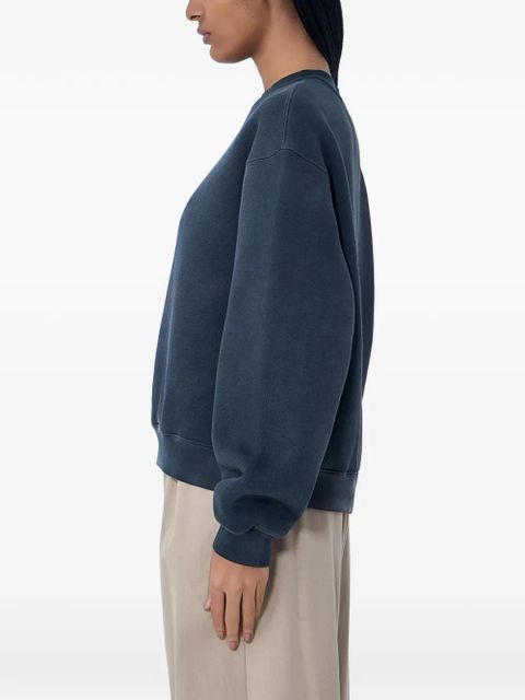 Alexander Wang embroidered-logo sweatshirt - Grey - zdjęcie produktu nr 2