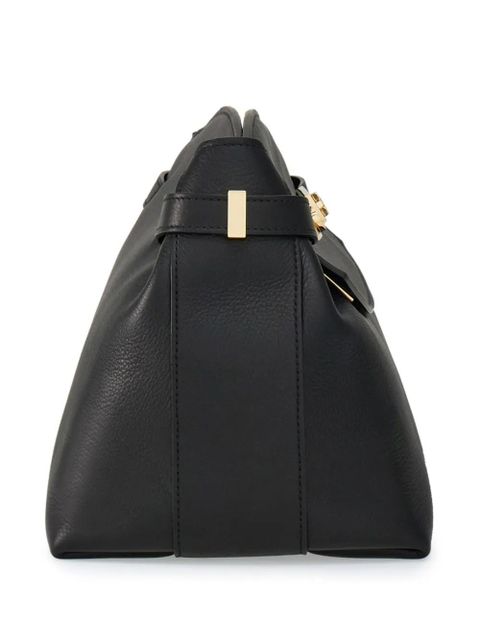 Ferragamo large pouch leather bag - Black - zdjęcie produktu nr 2