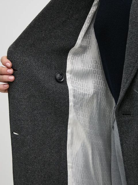 OUI płaszcz z domieszką wełny