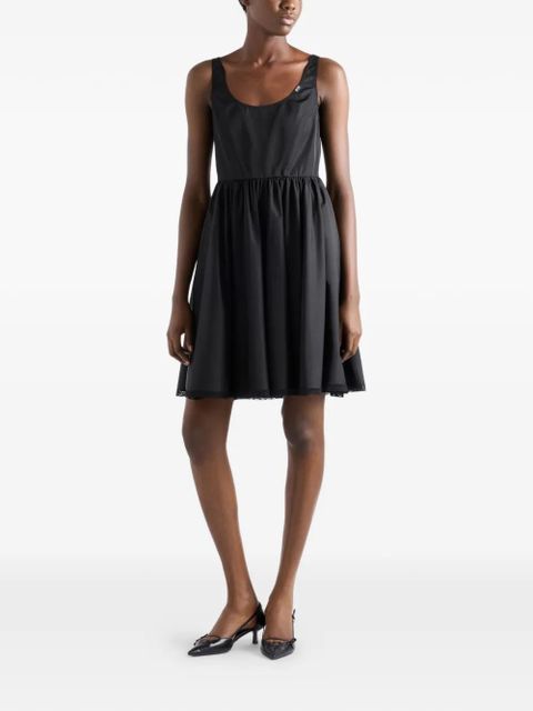 Prada Re-Nylon mini-dress - Black - zdjęcie produktu nr 2