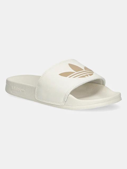 adidas Originals klapki Adilette Lite damskie kolor beżowy JQ2581 - zdjęcie produktu nr 1
