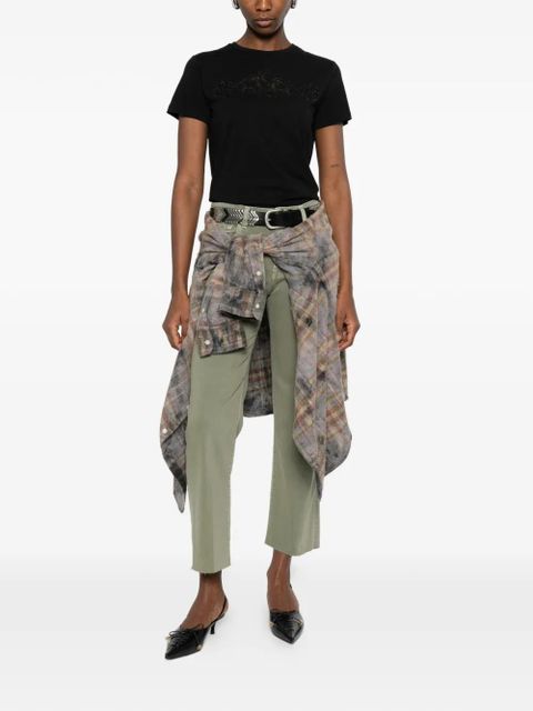 TWINSET round-neck T-shirt - Black - zdjęcie produktu nr 2