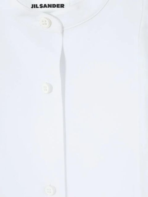 Jil Sander long-sleeve cotton shirt - White