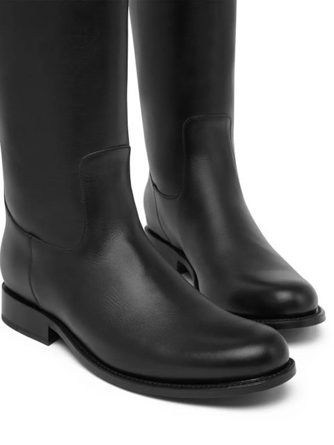 Versace Medusa '95 knee-high boots - Black