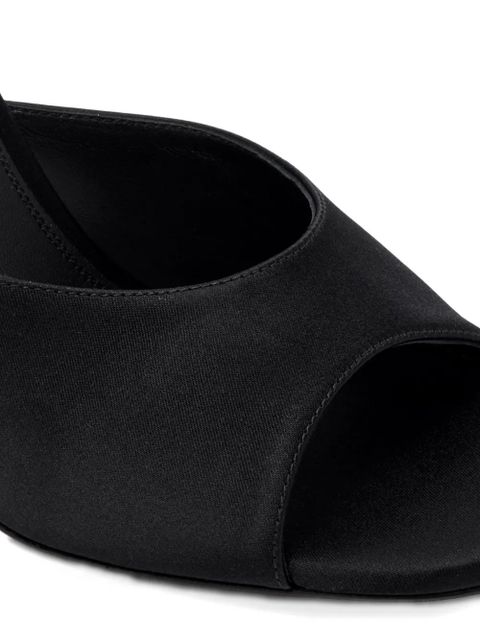 The Attico Betta stiletto mules - Black