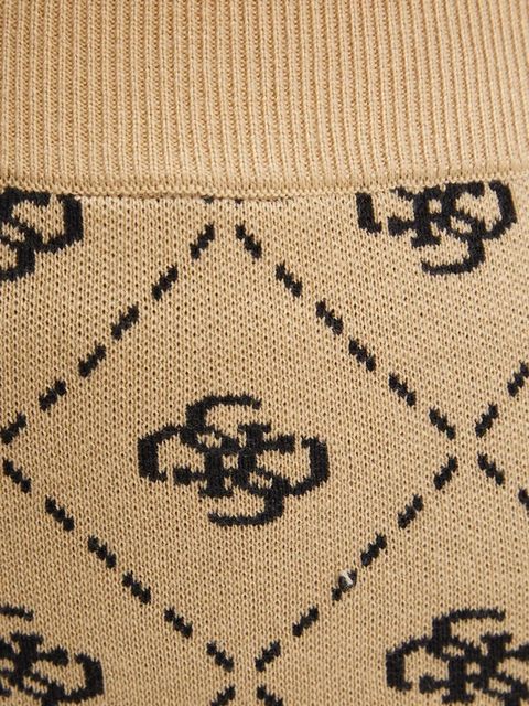 Guess spódnica z domieszką wełny SARAH