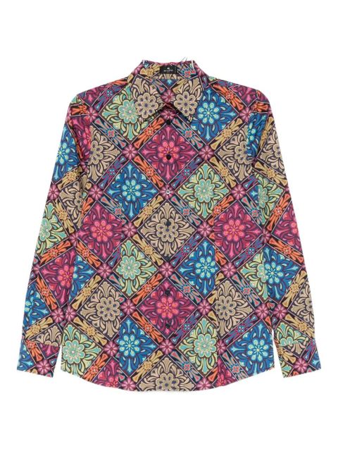 ETRO floral-print shirt - Pink
