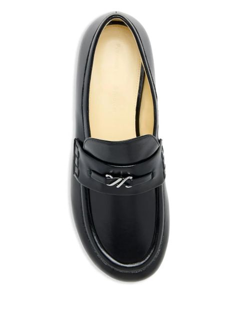 Proenza Schouler mini monogram loafers - Black