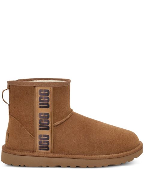 UGG Classic suede logo-detail ankle boots - Brown - zdjęcie produktu nr 1