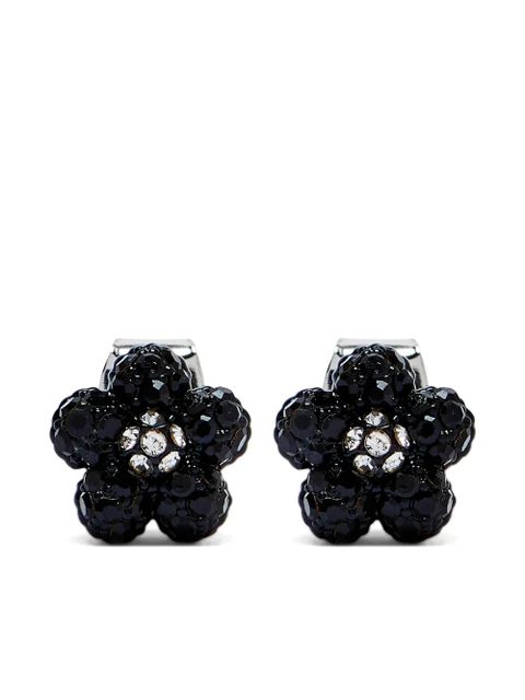 Marc Jacobs Daisy Pavé earrings - Silver