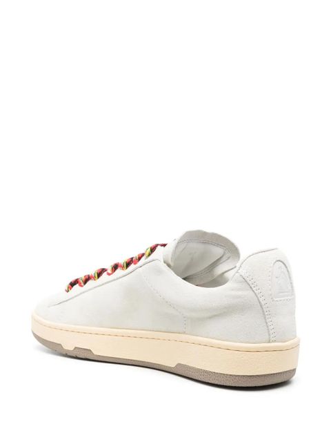 Lanvin Lite Curb suede sneakers - White