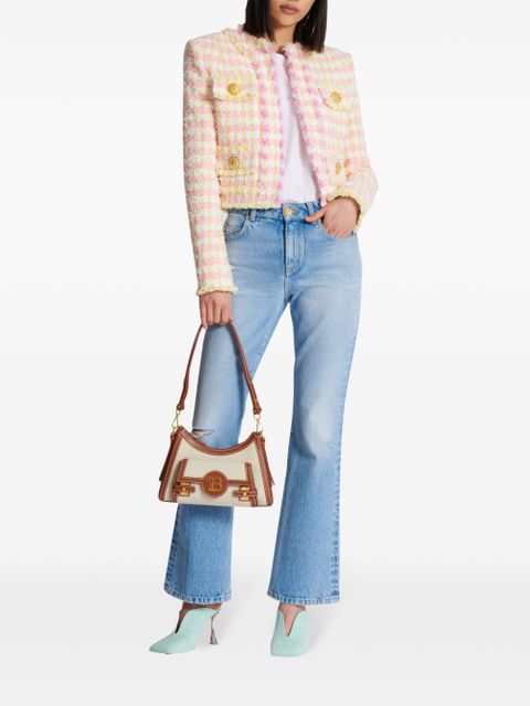 Balmain B-Buzz canvas shoulder bag - Neutrals - zdjęcie produktu nr 2