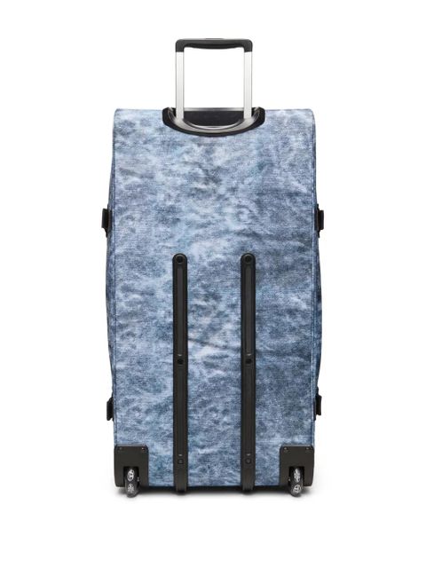 Diesel x Eastpak denim-effect wheeled trolley - Blue