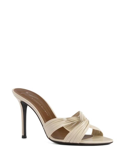 Giuseppe Zanotti FARA MULE 90 - Neutrals - zdjęcie produktu nr 2