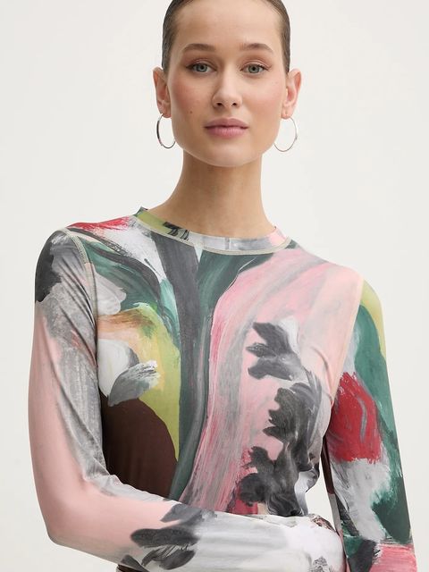 Stine Goya longsleeve kolor różowy SG-PS26-T007-2244