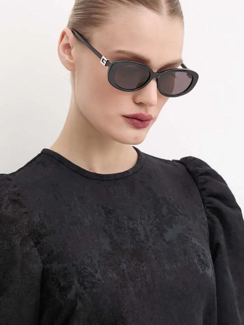 Gucci okulary przeciwsłoneczne damskie kolor czarny GG1684SA - zdjęcie produktu nr 1