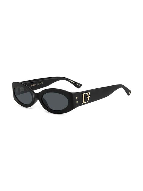 DSQUARED2 okulary przeciwsłoneczne damskie kolor czarny D2 0150/G/S - zdjęcie produktu nr 2