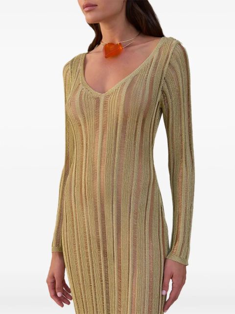 Cult Gaia Espen midi dress - Gold