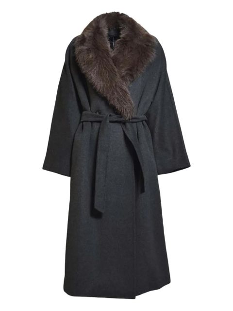Weekend Max Mara belted coat - Grey - zdjęcie produktu nr 1