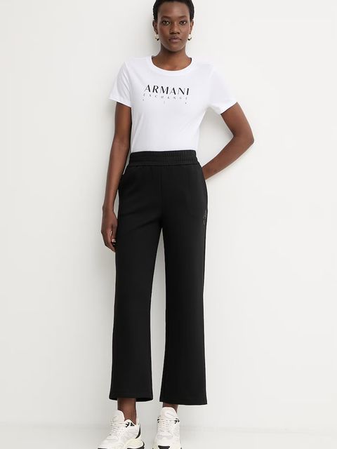 Armani Exchange T-shirt damski bawełniany - zdjęcie produktu nr 1