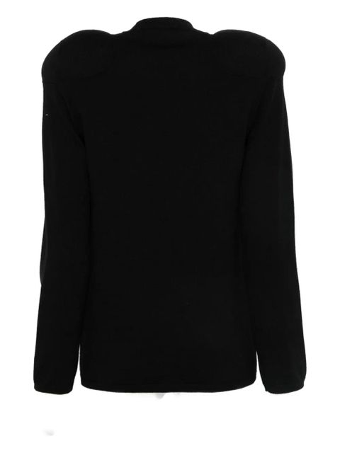 Comme Des Garçons padded sweater - Black - zdjęcie produktu nr 2