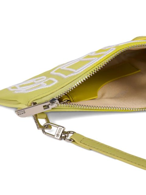 GCDS Comma Notte shoulder bag - Yellow