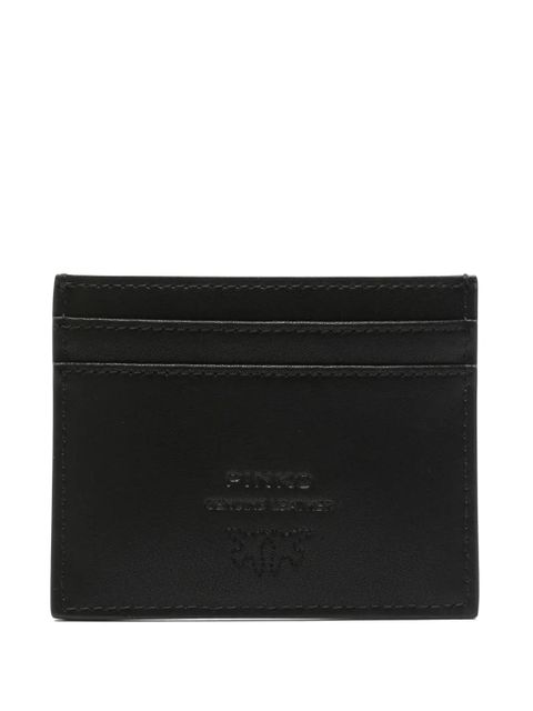 PINKO leather card holder - Black - zdjęcie produktu nr 2