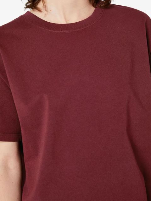 American Vintage Fizvalley short-sleeve round-neck T-shirt - Red