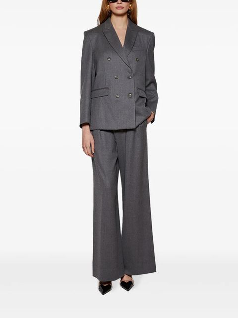 WARDROBE.NYC double-breasted virgin wool blazer - Grey - zdjęcie produktu nr 2