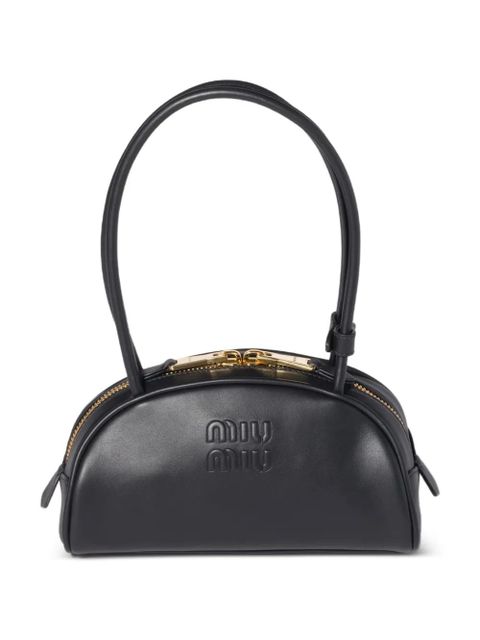 Miu Miu Beau leather shoulder bag - Black - zdjęcie produktu nr 1