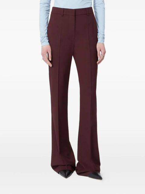 Sportmax flared tailored trousers