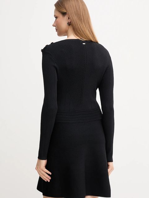 Gaudi sukienka kolor czarny mini rozkloszowana 521FD13008 - zdjęcie produktu nr 2