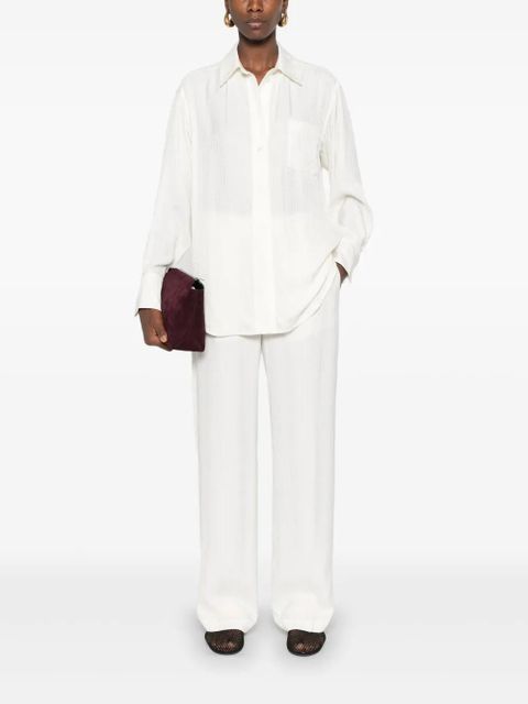 Victoria Beckham monogram shirt - White - zdjęcie produktu nr 2