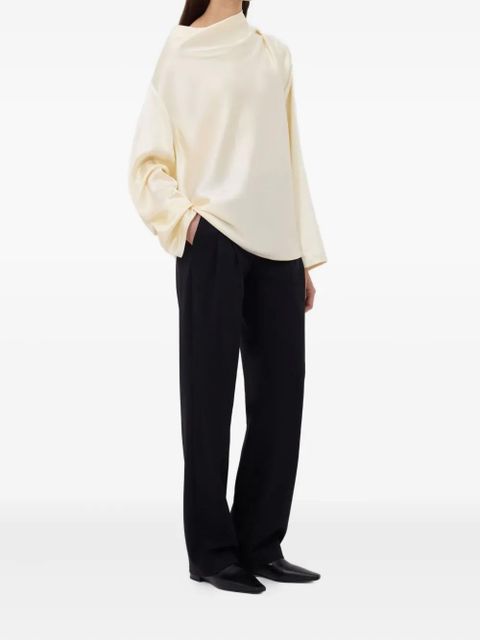 LouLou de Saison draped blouse - Neutrals