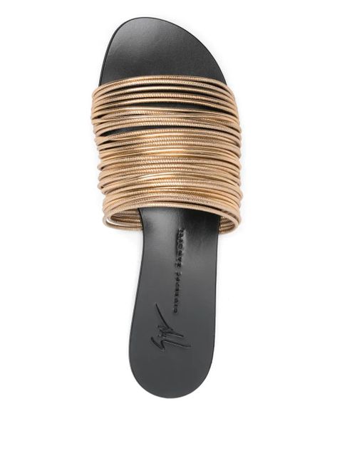 Giuseppe Zanotti Clio Flat sandals - Gold