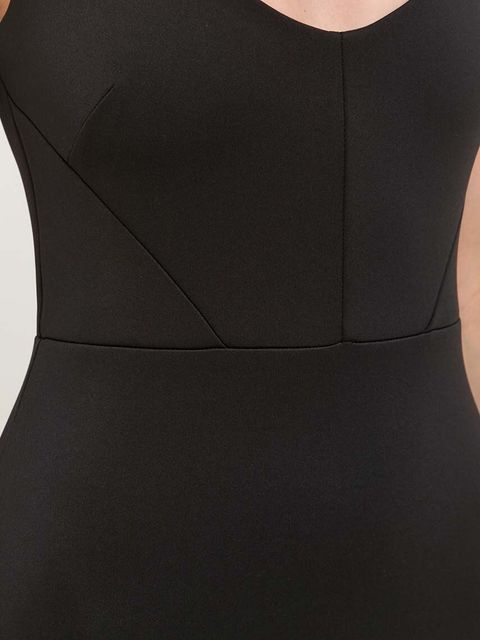 Guess sukienka RAE kolor czarny mini dopasowana W3YK26 K9UN2