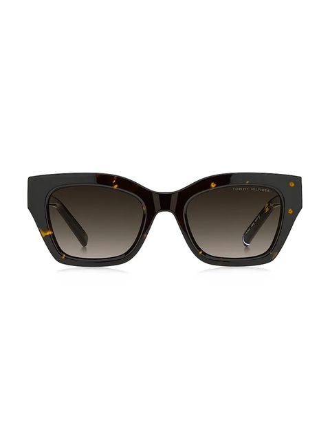 Tommy Hilfiger okulary przeciwsłoneczne damskie kolor czarny TH 2264/S