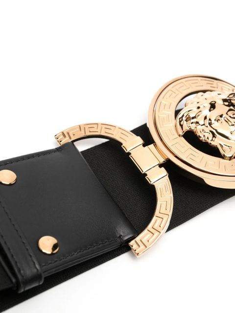 Versace Medusa '95 leather belt - Black - zdjęcie produktu nr 2