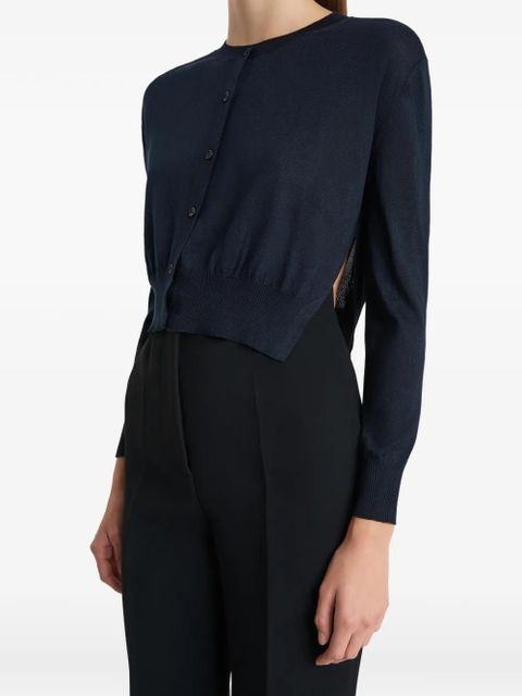 KHAITE button cardigan - Blue