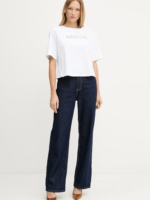 Armani Exchange t-shirt bawełniany - zdjęcie produktu nr 2