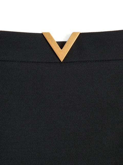 Valentino Garavani crepe couture mini skirt - Black - zdjęcie produktu nr 2