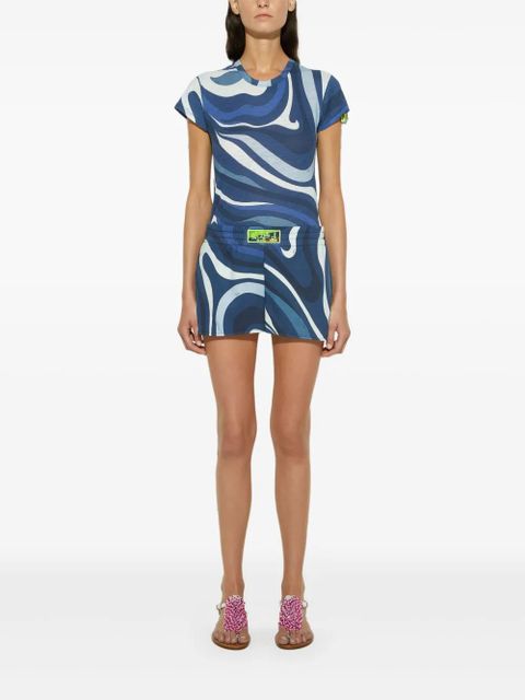 PUCCI Marmo-print shorts - Blue - zdjęcie produktu nr 2