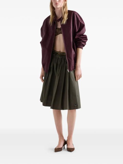 Prada nappa leather jacket - Purple - zdjęcie produktu nr 2