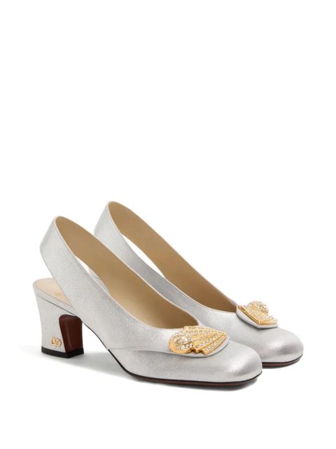 Valentino Garavani 60mm Adamantine pumps - S13 SILVER - zdjęcie produktu nr 2